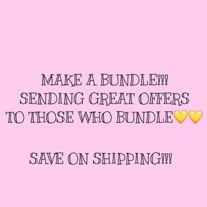 MAKE A BUNDLE TO SAVE MONEYS!!!